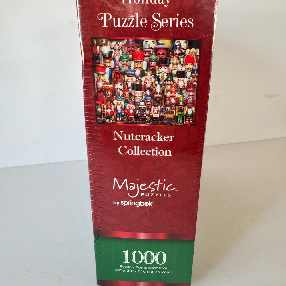 Majestic Puzzles 1000 Piece Nutcracker Puzzle  The Holiday Puzzle Series SEALED - Picture 2 of 10